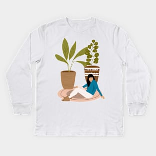 Girl Kids Long Sleeve T-Shirt